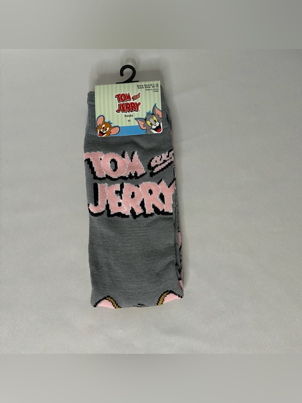Fun Novelty Socks Featuring Tom & Jerry